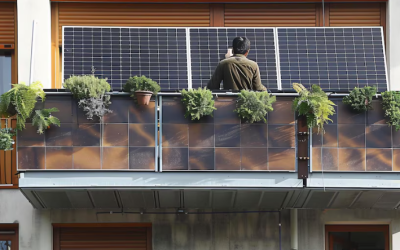 Addio al fotovoltaico tradizionale: con questo impianto innovativo produci energia direttamente dal balcone di casa