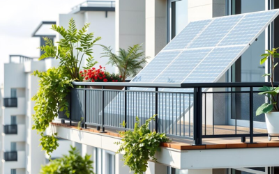 Addio al fotovoltaico tradizionale: con questo impianto innovativo produci energia direttamente dal balcone di casa